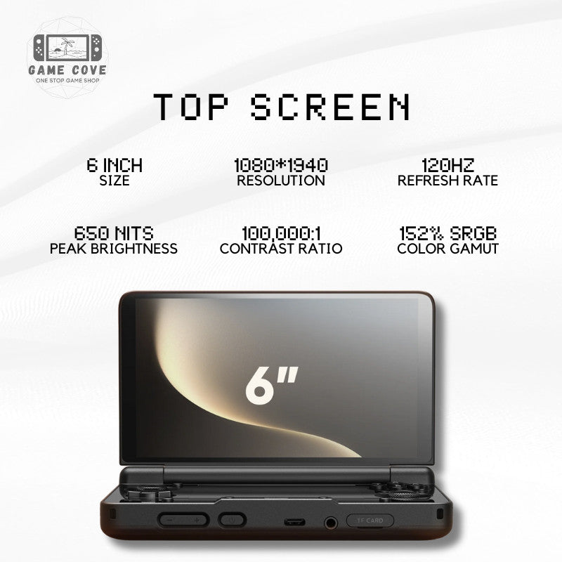 AYN Thor 6'' OLED Dual Screen Gaming Handheld | GameCove PH