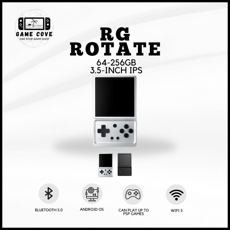 Anbernic RG Rotate Handheld Game Console 3.5-inch IPS Android 12 | GameCove PH