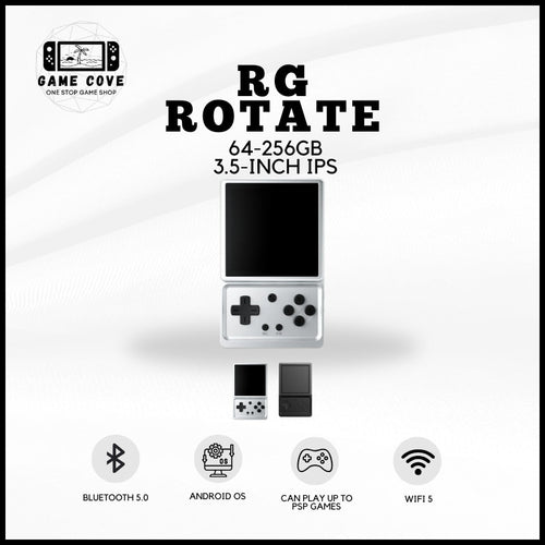 Anbernic RG Rotate Handheld Game Console 3.5-inch IPS Android 12 | GameCove PH