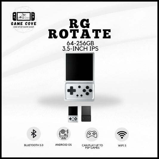 Anbernic RG Rotate Handheld Game Console 3.5-inch IPS Android 12 | GameCove PH