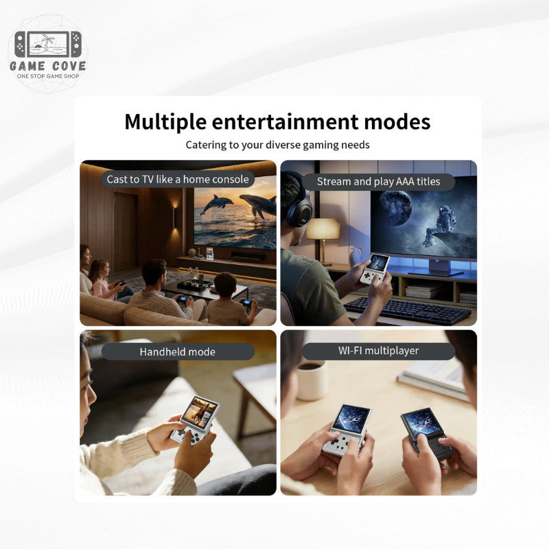 Anbernic RG Rotate Handheld Game Console 3.5-inch IPS Android 12 | GameCove PH