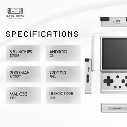 Anbernic RG Rotate Handheld Game Console 3.5-inch IPS Android 12 | GameCove PH