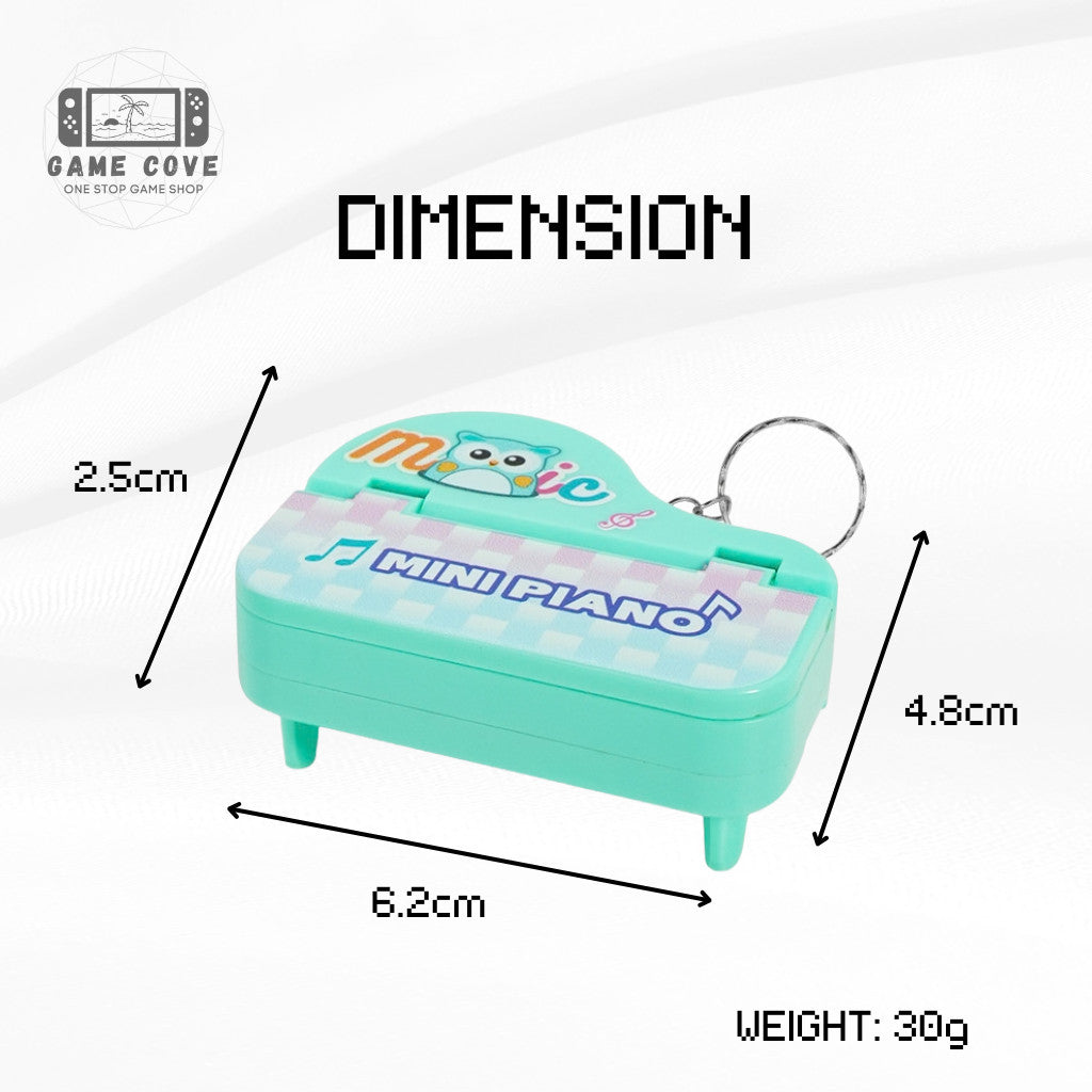Mini Piano Keychain Mini Electronic Portable Musical Keyboard | GameCove PH