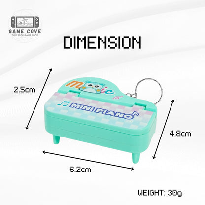Mini Piano Keychain Mini Electronic Portable Musical Keyboard | GameCove PH