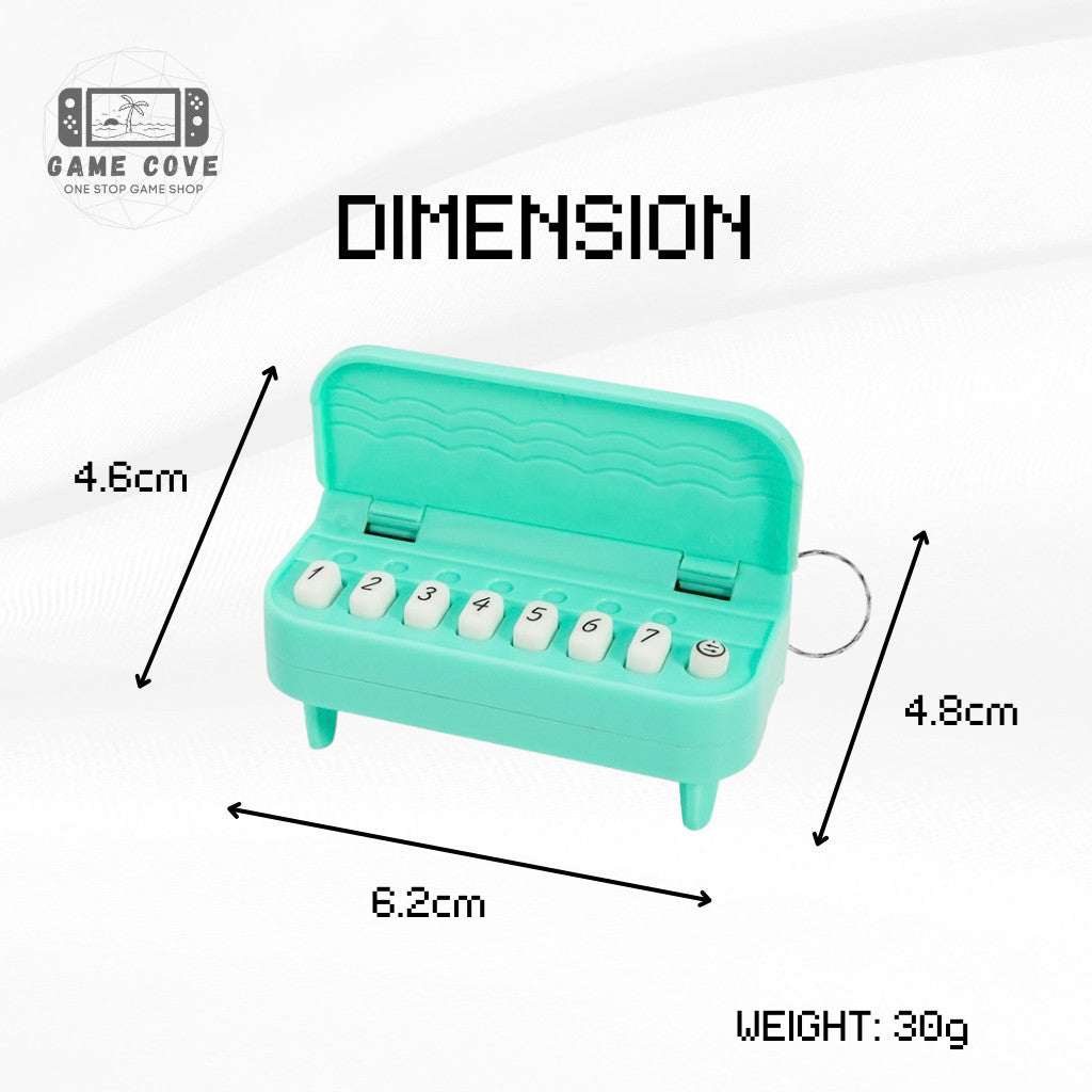 Mini Piano Keychain Mini Electronic Portable Musical Keyboard | GameCove PH