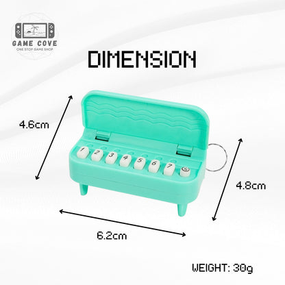 Mini Piano Keychain Mini Electronic Portable Musical Keyboard | GameCove PH