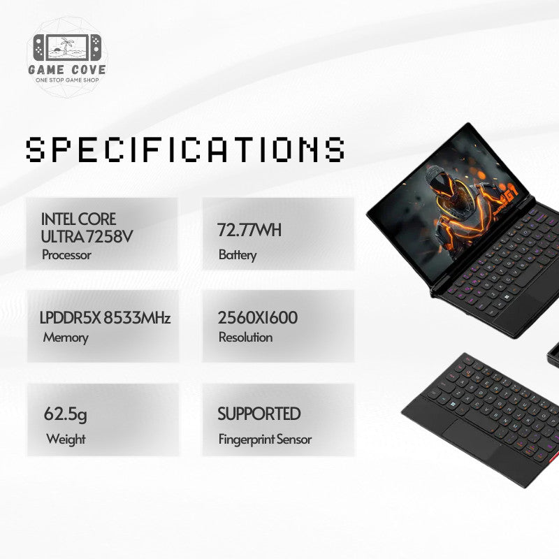 ONEXPLAYER G1 8.8″ 144Hz 3-in-1 Handheld Gaming PC