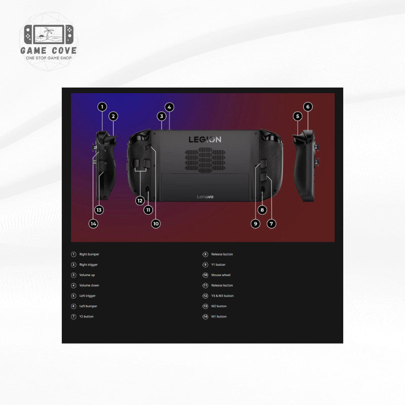 Lenovo Legion Go Z2 Gaming Console 8.8" FHD+ OLED 144Hz AMD Ryzen Z2 | GameCove PH