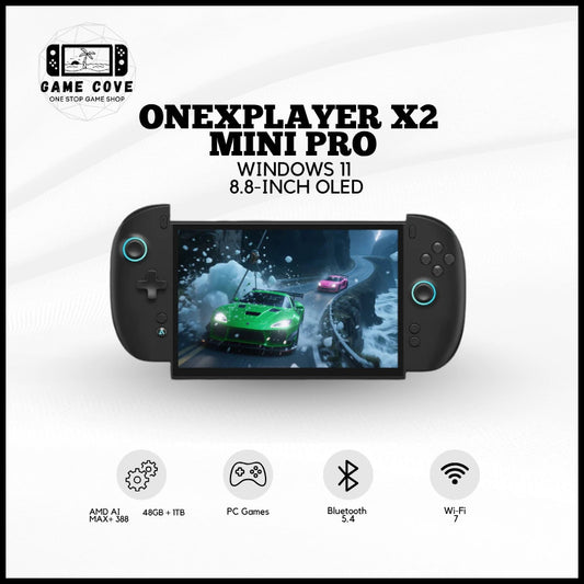 ONEXPLAYER X2 Mini Pro Ryzen AI Max+ 388 8.8-Inch OLED 144Hz 3-in-1 Gaming PC