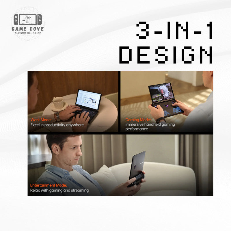 ONEXPLAYER G1 8.8″ 144Hz 3-in-1 Handheld Gaming PC