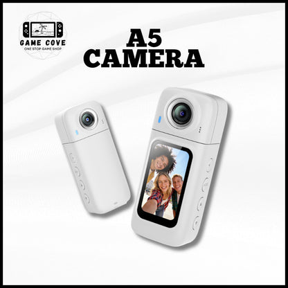 A5 POV Thumb Camera with WiFi, 2K HD Resolution Outdoor Cycling Sports Magnetic Pocket Camera