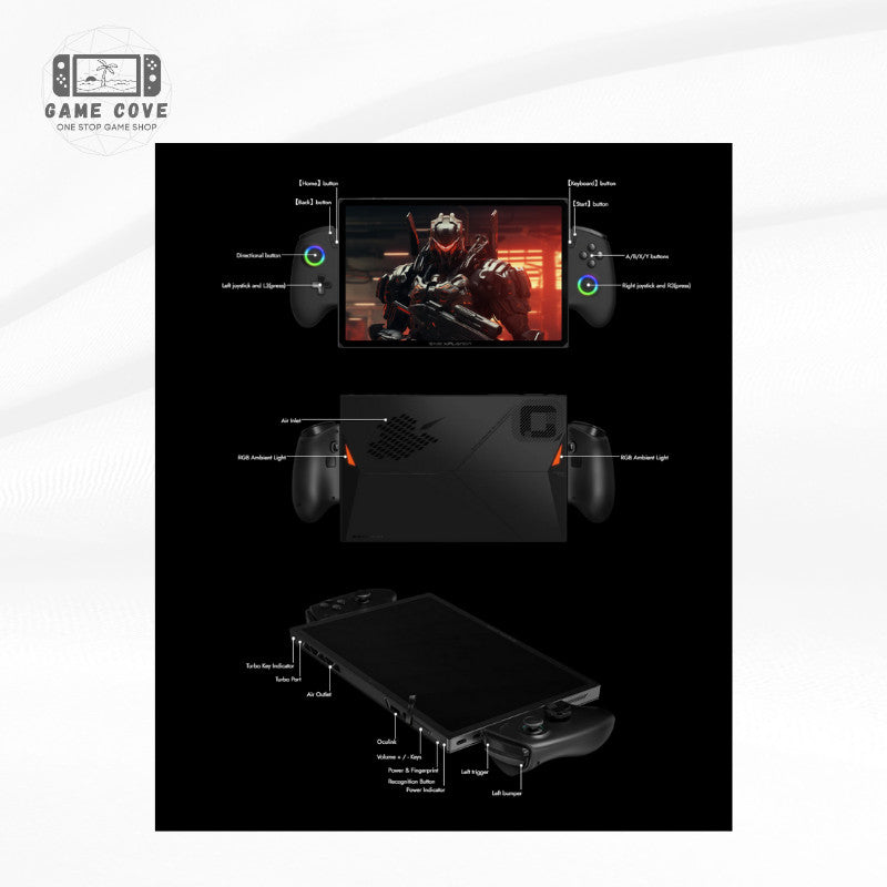 ONEXPLAYER X1 Pro 10.95″ 120Hz 3-in-1 Gaming PC – Ryzen AI 9 HX 470