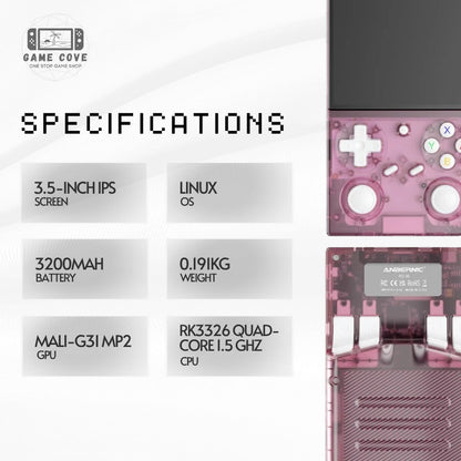 ANBERNIC RG35 3.5-Inch IPS Retro Handheld Gaming Console