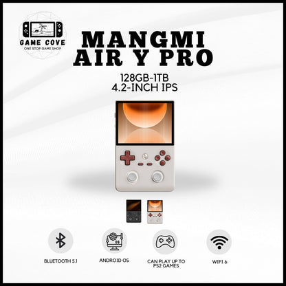 Mangmi Air Y Pro Android 14 Gaming Handheld Console 4.2-Inch IPS Screen