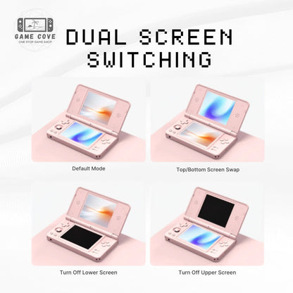 ANBERNIC RG DS Plus 4.3-Inch Dual-Screen IPS Retro Gaming Console