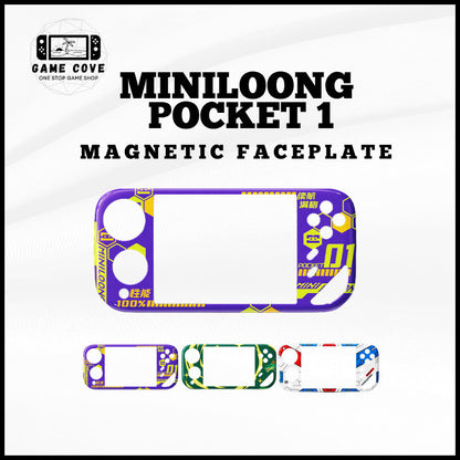 Miniloong Pocket 1 Faceplate Front Faceplate Custom Artwork | GameCove PH