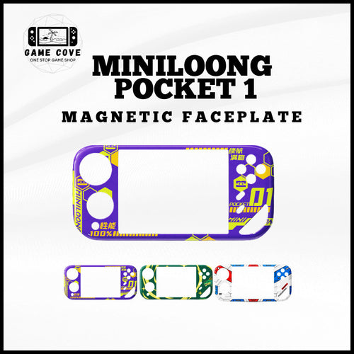Miniloong Pocket 1 Faceplate Front Faceplate Custom Artwork | GameCove PH