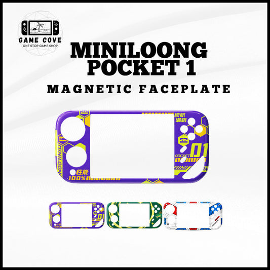 Miniloong Pocket 1 Faceplate Front Faceplate Custom Artwork | GameCove PH