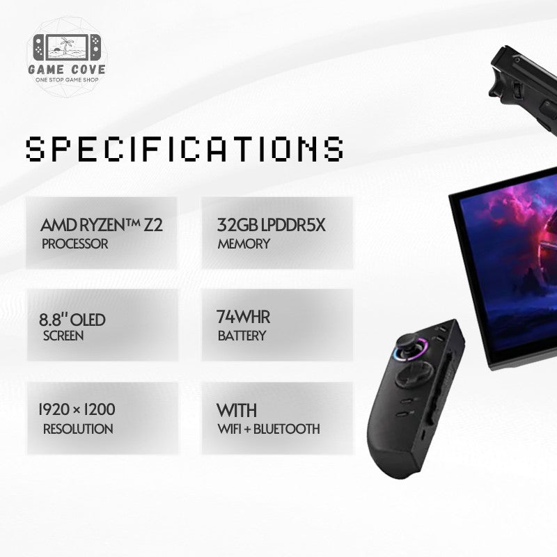 Lenovo Legion Go Z2 Gaming Console 8.8" FHD+ OLED 144Hz AMD Ryzen Z2 | GameCove PH