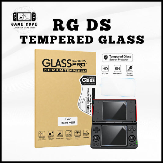 RG DS Tempered Glass Screen Protector 9H Hardness Anti-Scratch | GameCove PH