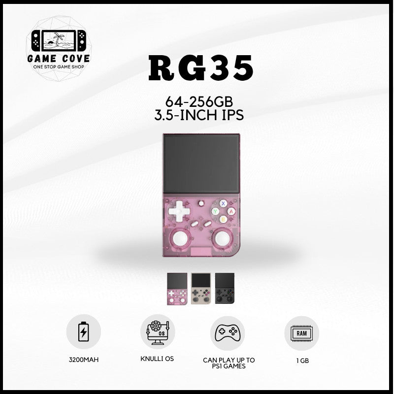 ANBERNIC RG35 3.5-Inch IPS Retro Handheld Gaming Console
