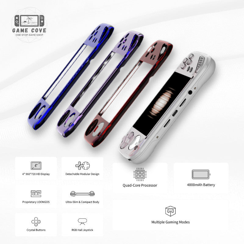 Miniloong Pocket 1 4-Inch IPS Retro Handheld Gaming Console | GameCove PH