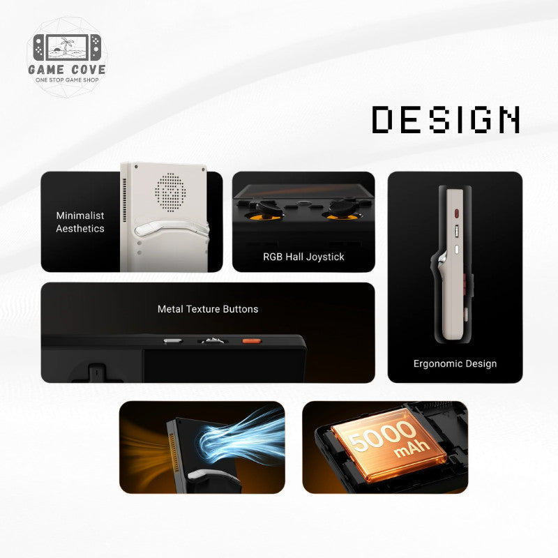 Mangmi Air Y Android 14 Gaming Handheld Console 4.2-Inch IPS Retro Emulator