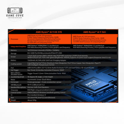 Onexplayer OneXFly F1 Pro OLED 144Hz Ultimate Gaming Handheld Console | GameCove PH