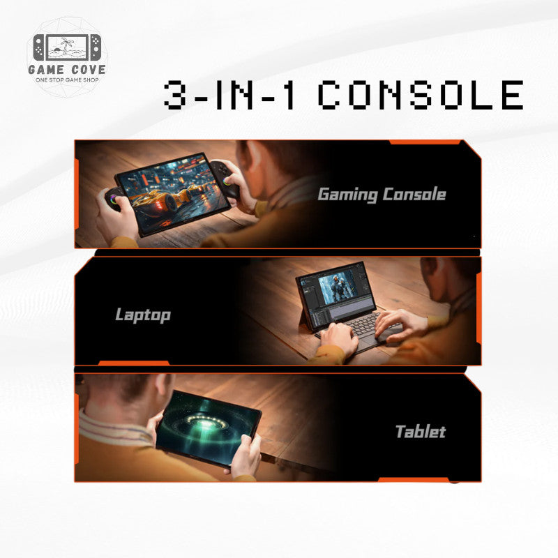 ONEXPLAYER X1 Pro 10.95″ 120Hz 3-in-1 Gaming PC – Ryzen AI 9 HX 470