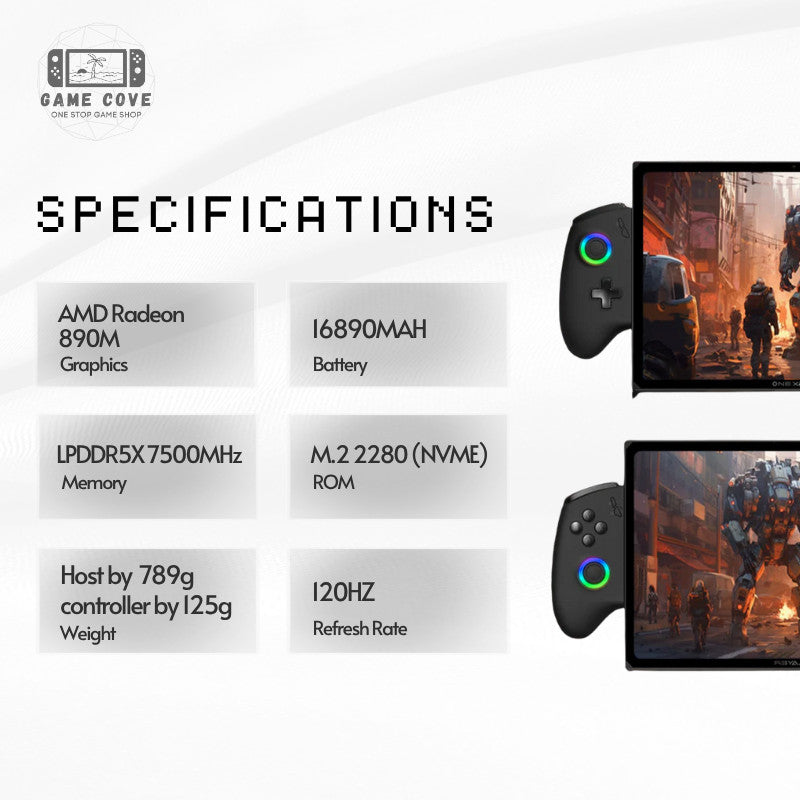 ONEXPLAYER X1 Pro 10.95″ 120Hz 3-in-1 Gaming PC – Ryzen AI 9 HX 470