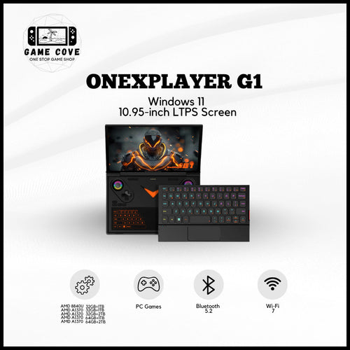 Onexplayer G1 AMD Ryzen™ AI 9 HX 370/8840U Gaming Console Versatile Laptop | GameCove PH
