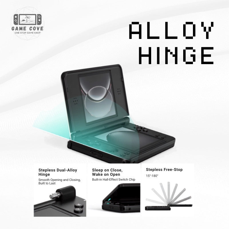 ANBERNIC RG DS Plus 4.3-Inch Dual-Screen IPS Retro Gaming Console