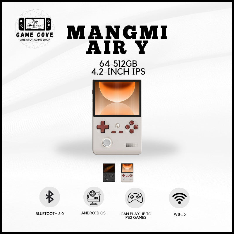 Mangmi Air Y Android 14 Gaming Handheld Console 4.2-Inch IPS Retro Emulator