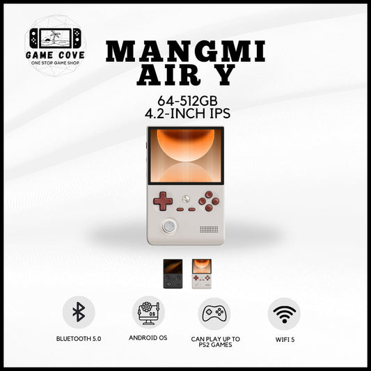 Mangmi Air Y Android 14 Gaming Handheld Console 4.2-Inch IPS Retro Emulator