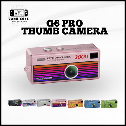 G6 Pro Millennium Edition Thumb Mini Camera 1080P HD Retro Keychain Camera