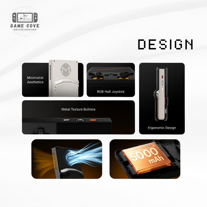Mangmi Air Y Pro Android 14 Gaming Handheld Console 4.2-Inch IPS Screen