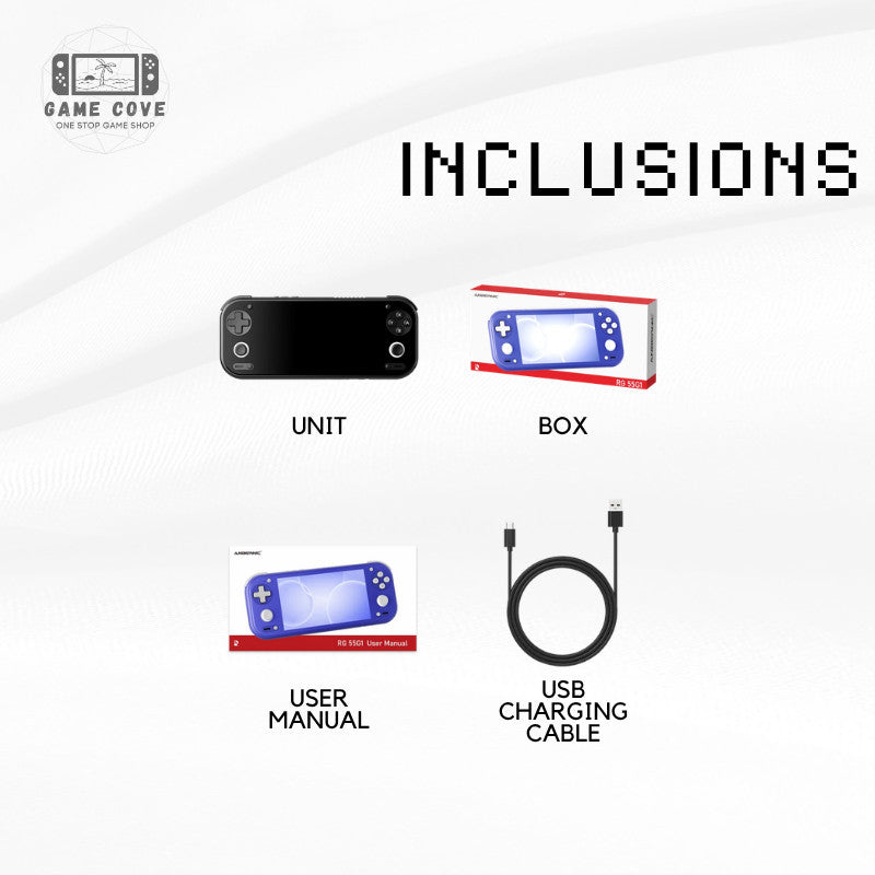 ANBERNIC RG55G1 Android 14 Handheld Gaming Console 5.5-Inch FHD IPS