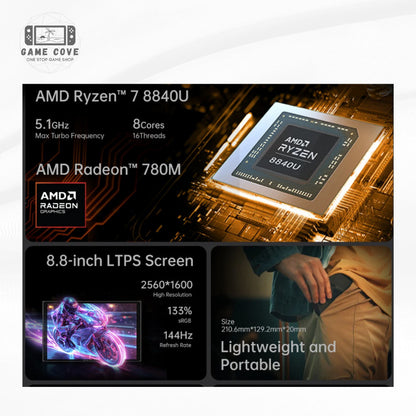 Onexplayer X1 Mini 8.8 Inch LTPS Touch Screen 3 IN 1PC Game Console | GameCove PH