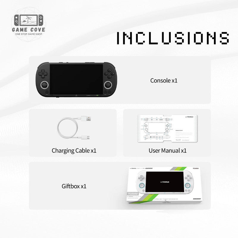 TRIMUI Smart Pro S 4.96″ IPS Linux Retro Gaming Handheld