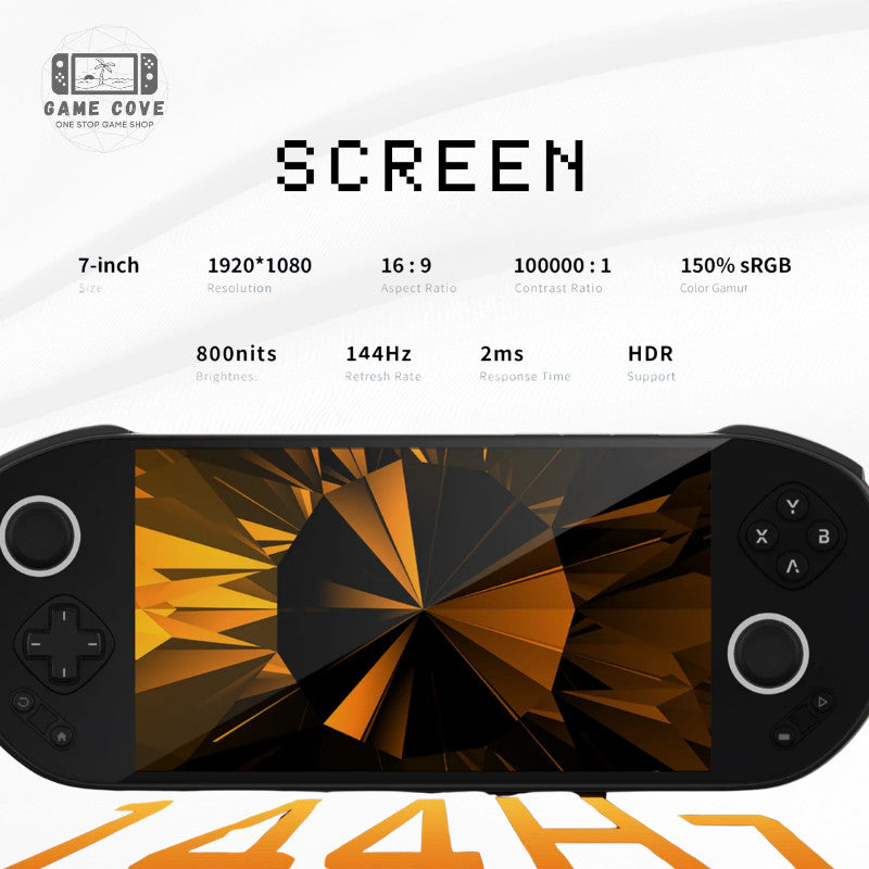 MANGMI Pocket Max 7″ 144Hz AMOLED Android Gaming Handheld