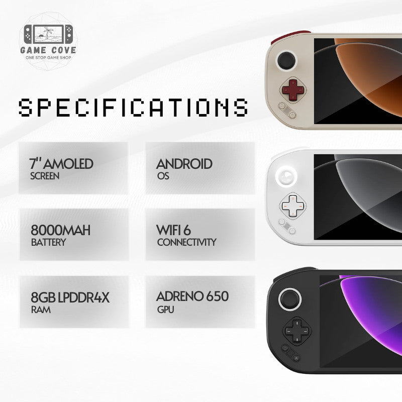 MANGMI Pocket Max 7″ 144Hz AMOLED Android Gaming Handheld