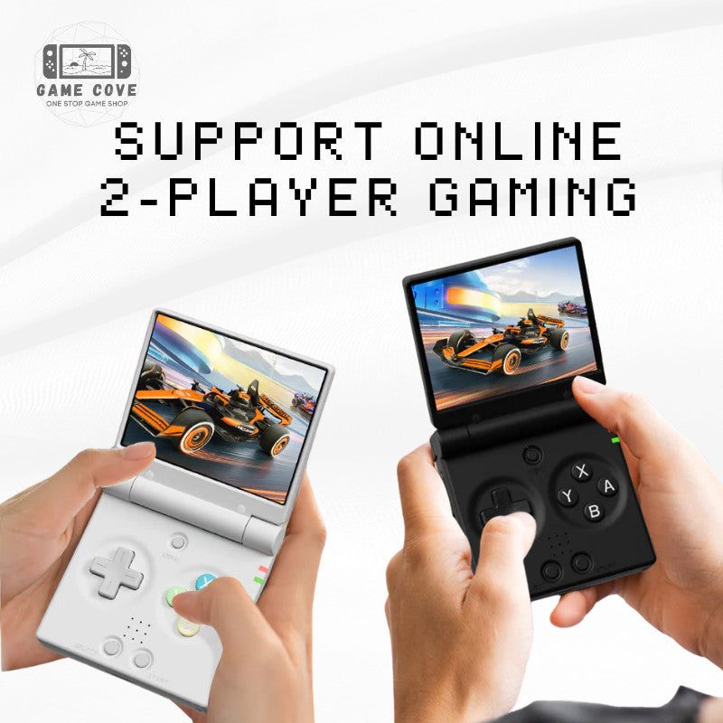 GameCove Miyoo Mini Flip 2.8-Inch Retro Handheld Game Console