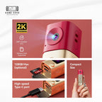 G10 2K Rotatable Thumb Mini Camera – 0.96″ LCD