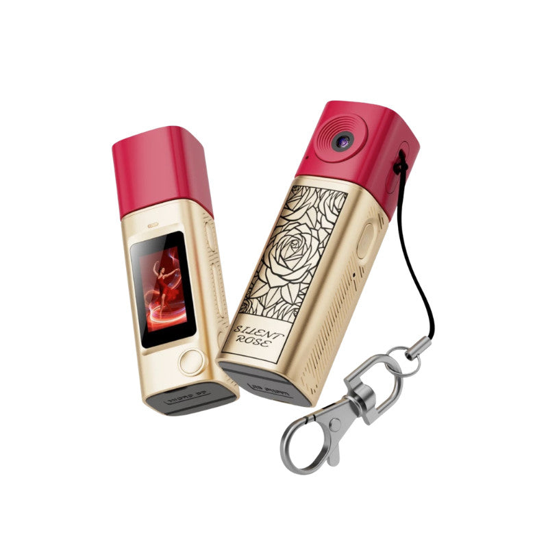 G10 Thumb Mini Camera Lipstick Series 2K HD Rotateable Portable Camera