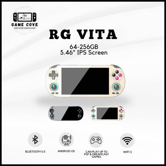 Anbernic RG VITA/ RG VITA PRO Handheld Game Console 5.46-5.5-inch Screen Android 12-14 | GameCove PH