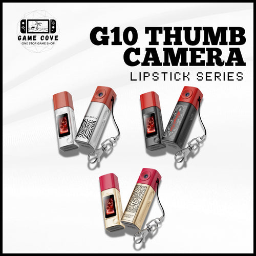 G10 Thumb Mini Camera Lipstick Series 2K HD Rotateable Portable Camera