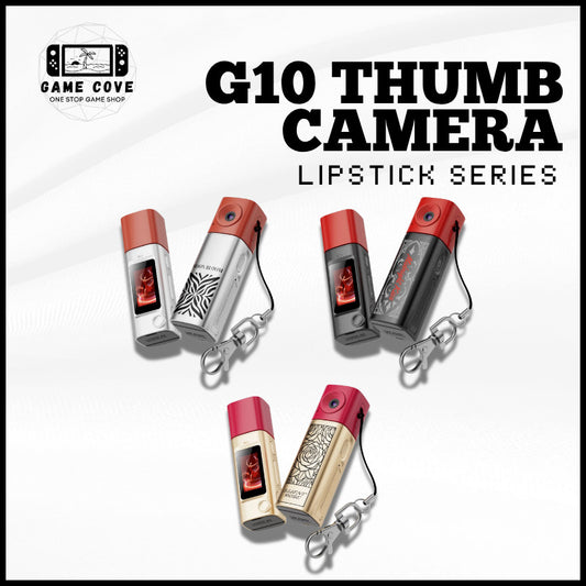 G10 Thumb Mini Camera Lipstick Series 2K HD Rotateable Portable Camera