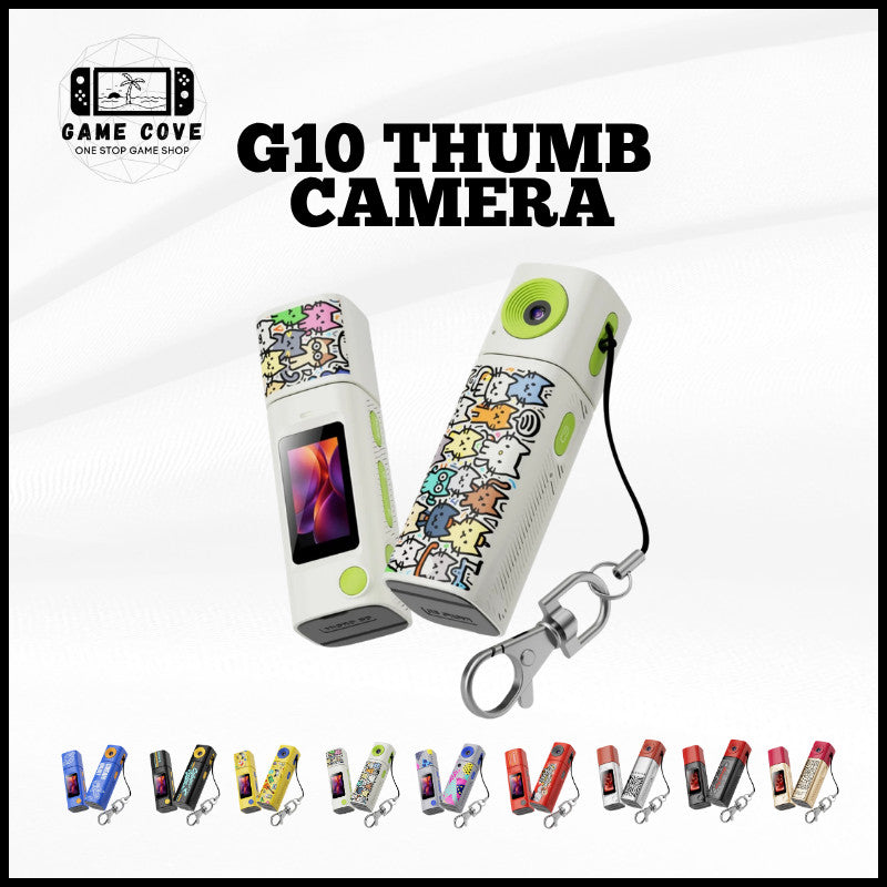 G10 Lipstick and Youth Series 2K Rotatable Thumb Mini Camera – 0.96″ LCD