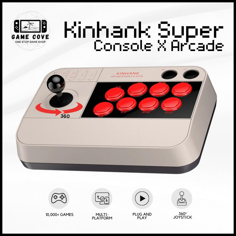 Kinhank Super Console X Arcade Retro Gaming Console